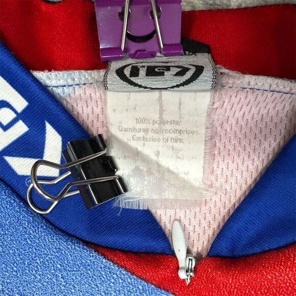 Louis Garneau Men's Vintage Cycling Jersey Stars & Stripes USA Theme - Picture 6 of 7